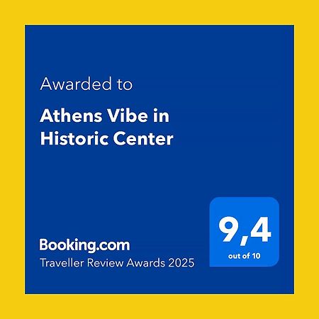Athens Vibe In Historic Center Apartamento Exterior foto
